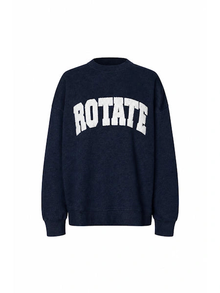 HEAVY SWEAT CREWNECK NAVY BLAZER