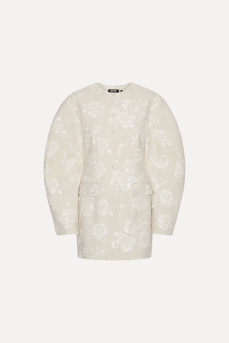 JACQUARD TAILORED DRESS RAINY DAY