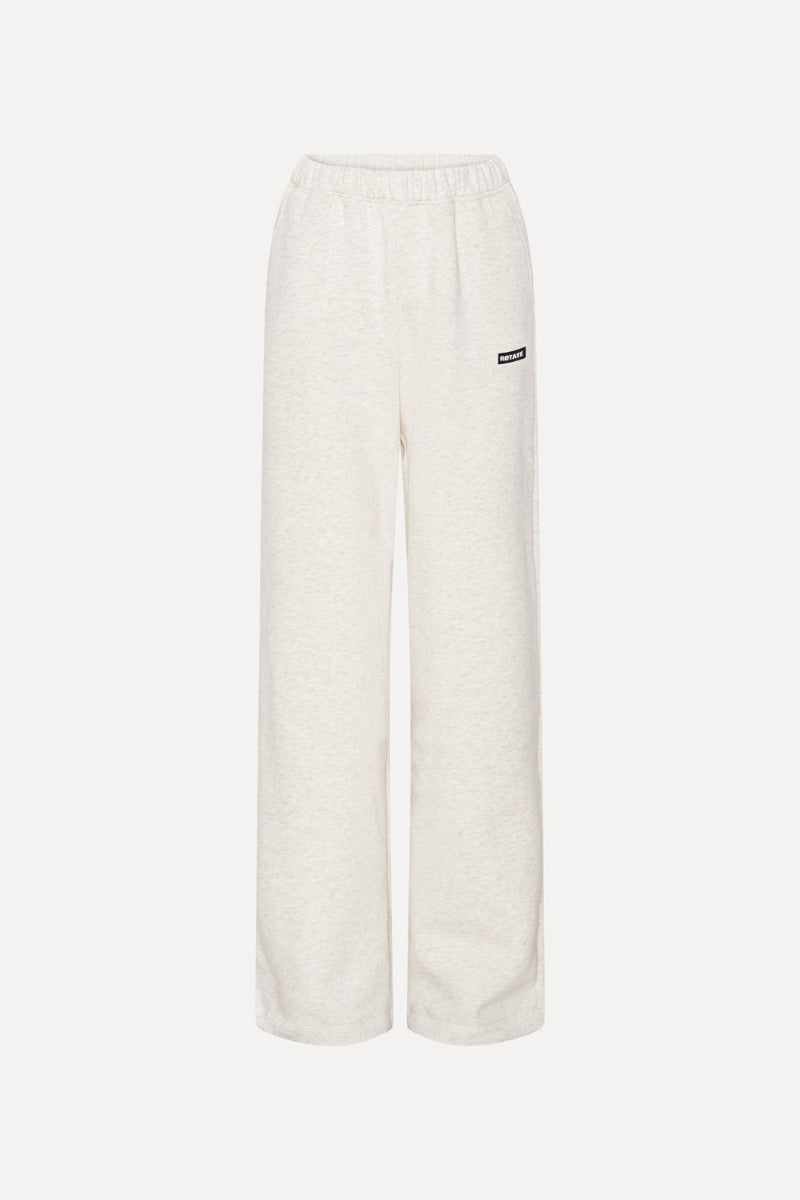CLASSIC SWEAT PANTS WHITE MELANGE