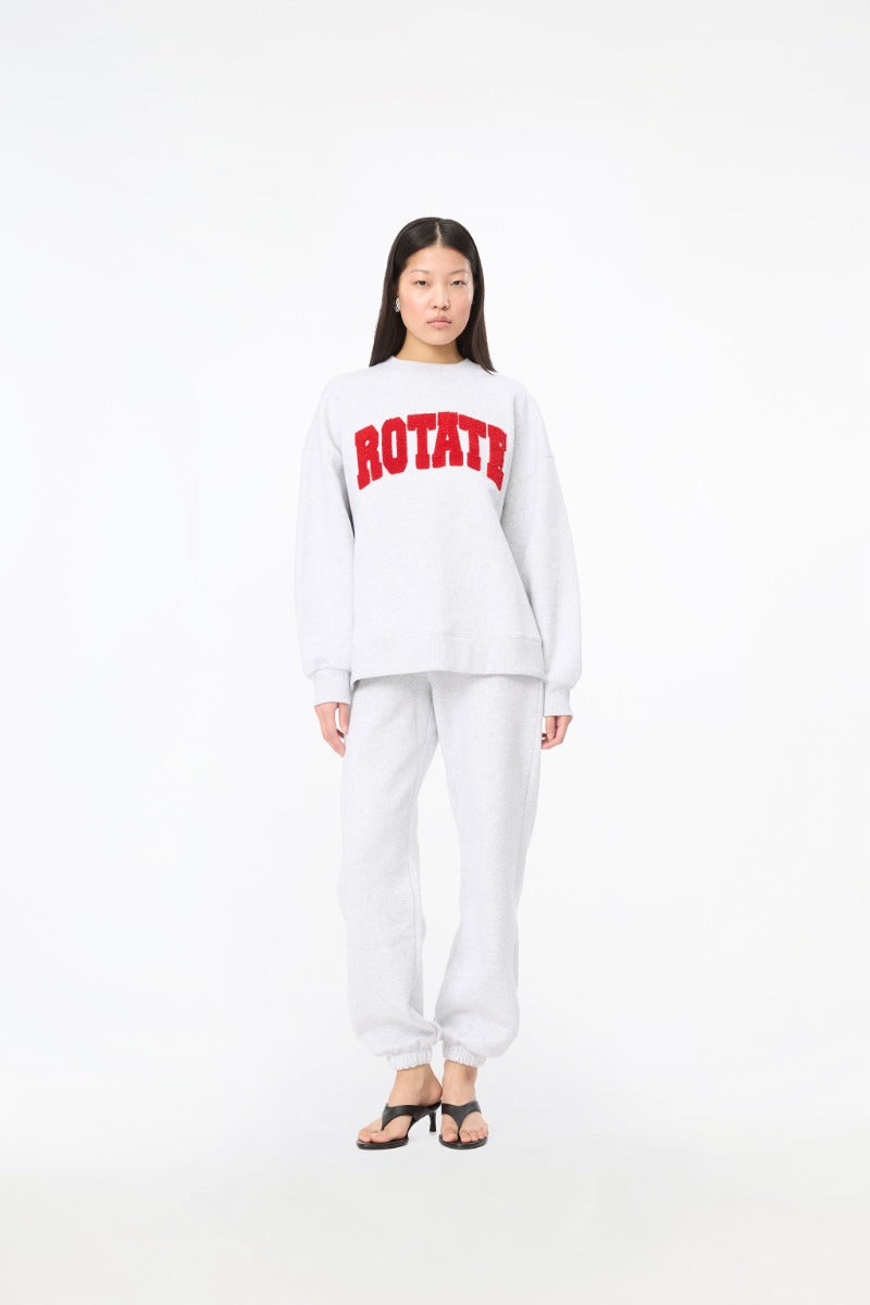 HEAVY SWEAT CREWNECK LIGHT GREY MELANGE