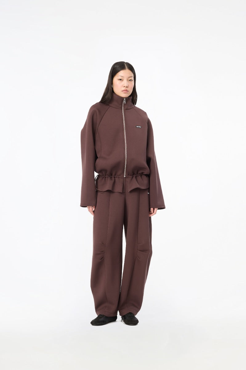 SCUBA FULL ZIP JACKET CHICORY COFFEE