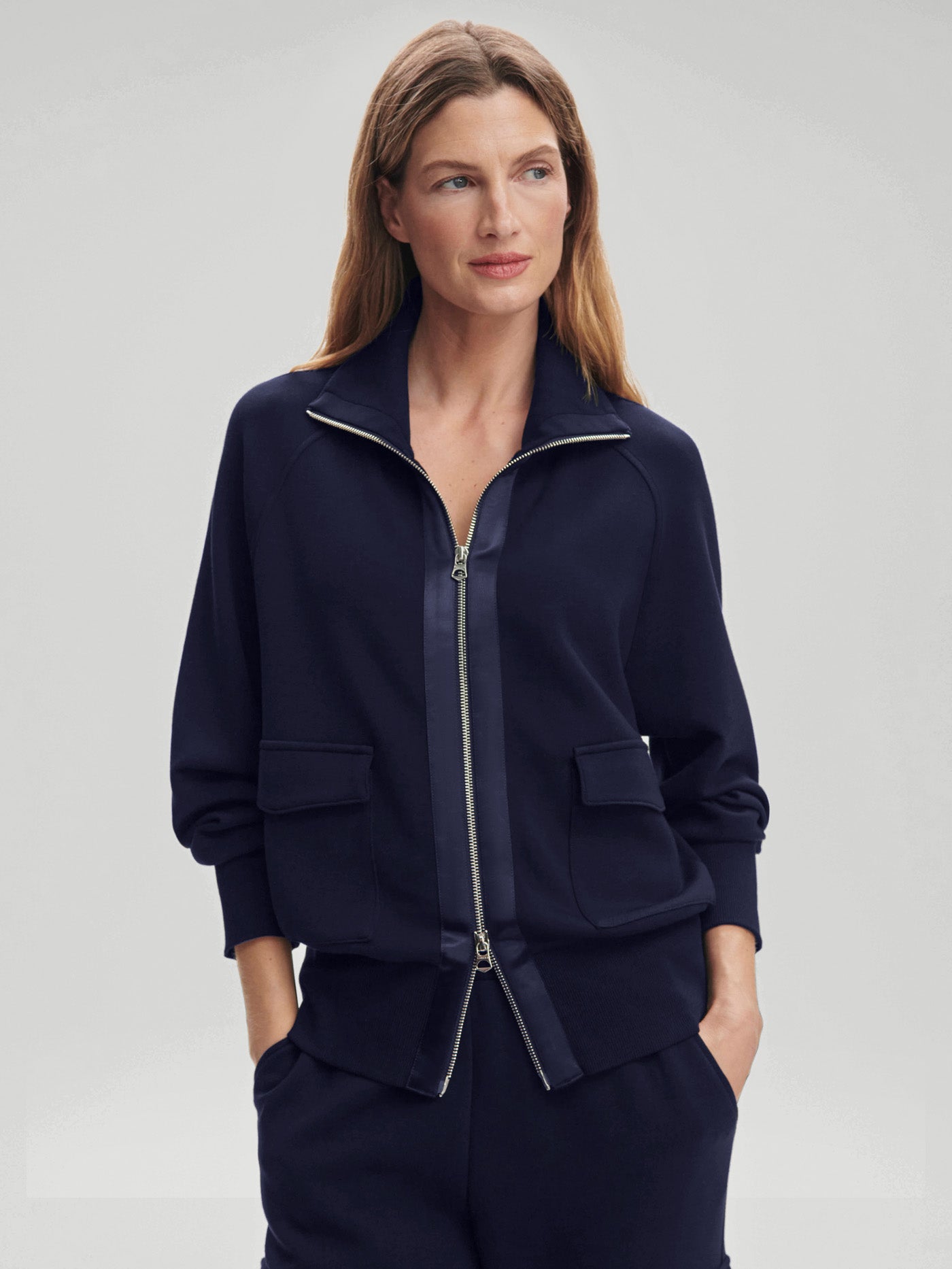 ROXBURY ZIP THROUGH IN BLUE NIGHTS