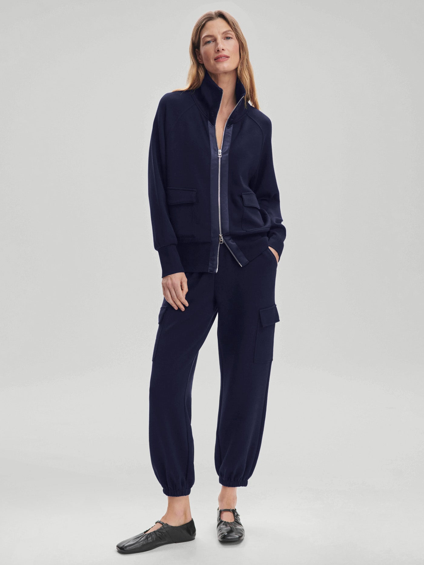 ROXBURY ZIP THROUGH IN BLUE NIGHTS