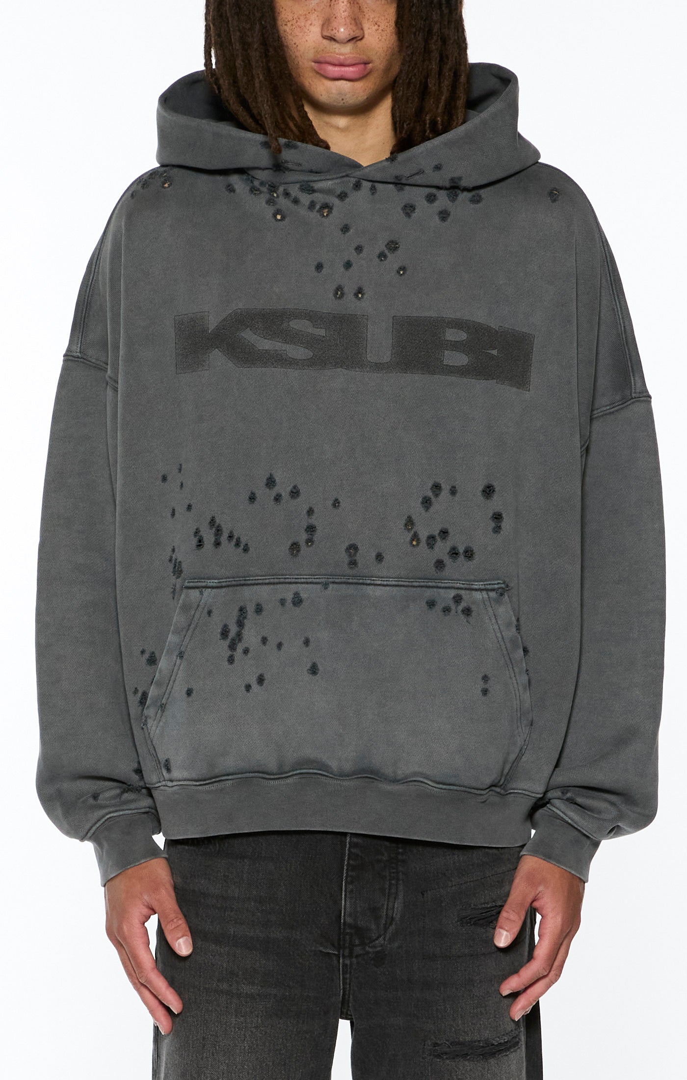 BLASTED EKCESS HOODIE RHINO