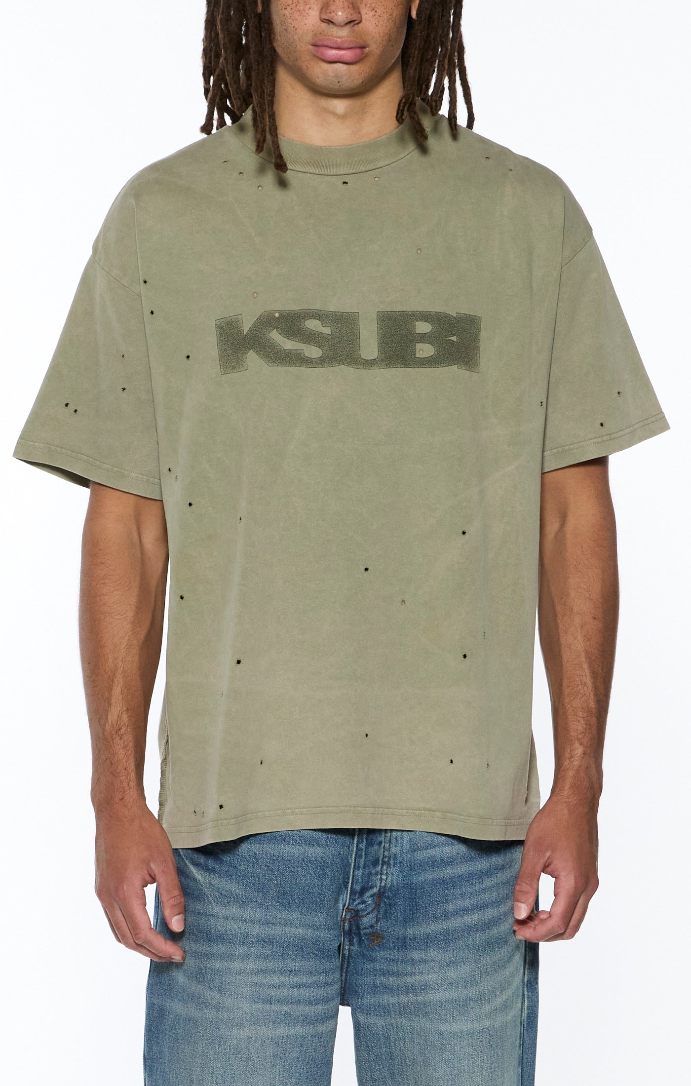 BLASTED EKCESS SS TEE OUTBACK