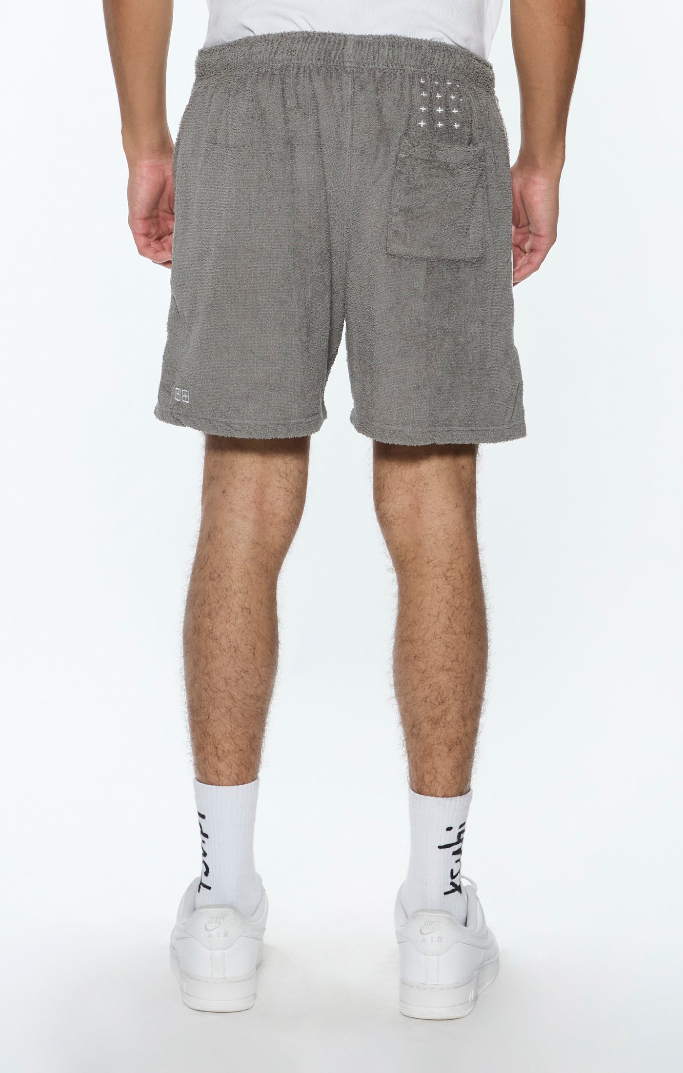 LOUNGE SHORT IN CHARCOAL