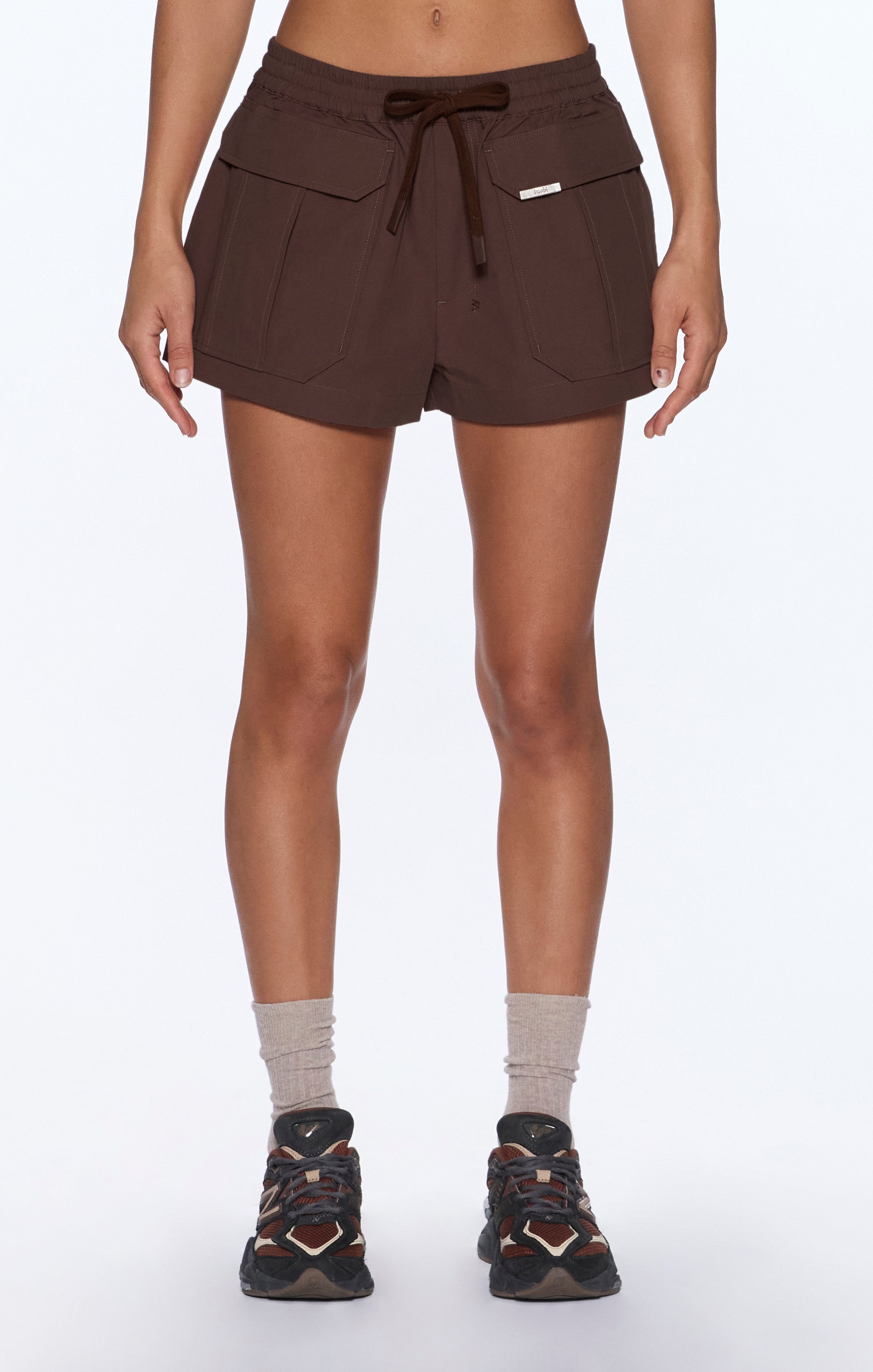 HARPER SHORTS CHOCOLATE