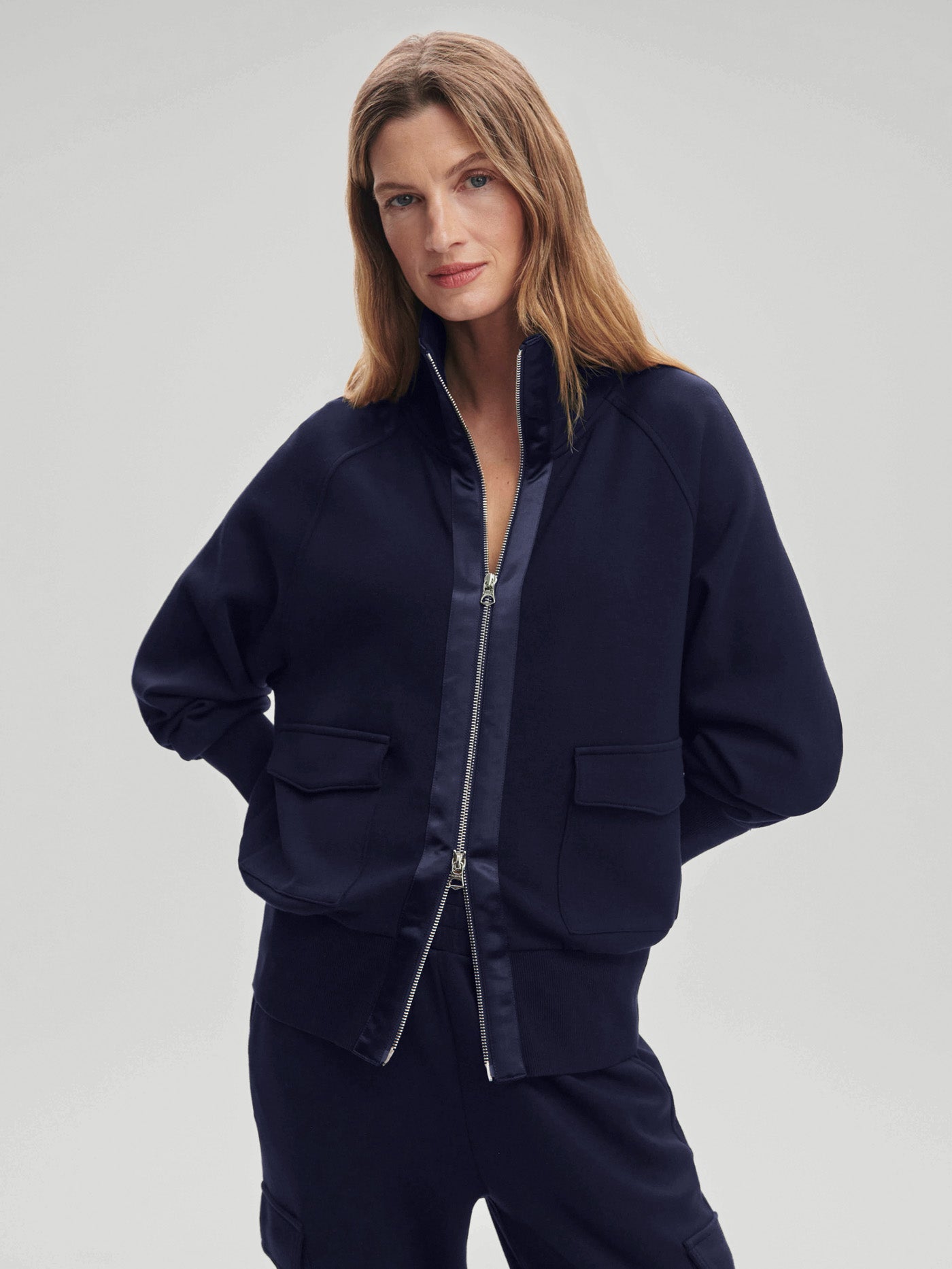ROXBURY ZIP THROUGH IN BLUE NIGHTS