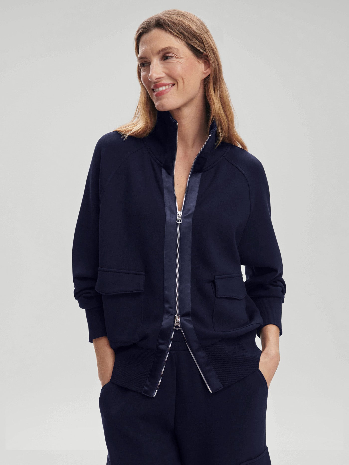 ROXBURY ZIP THROUGH IN BLUE NIGHTS