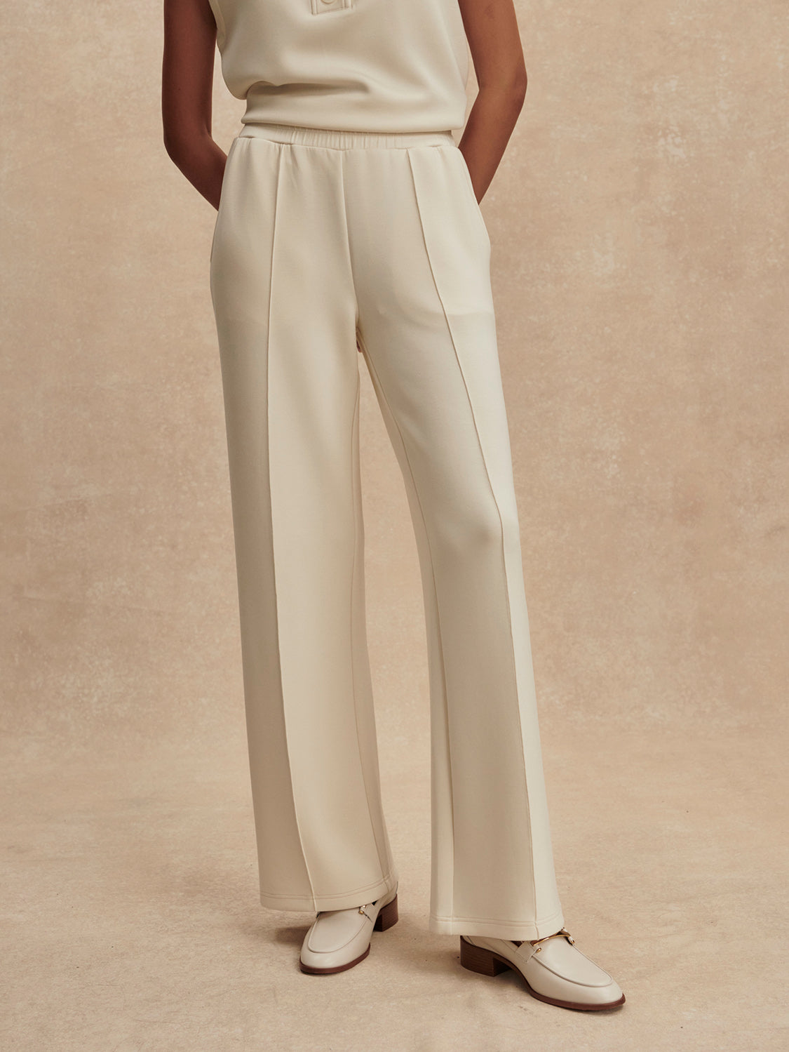 WIDE LEG PANT IN PRISTINE