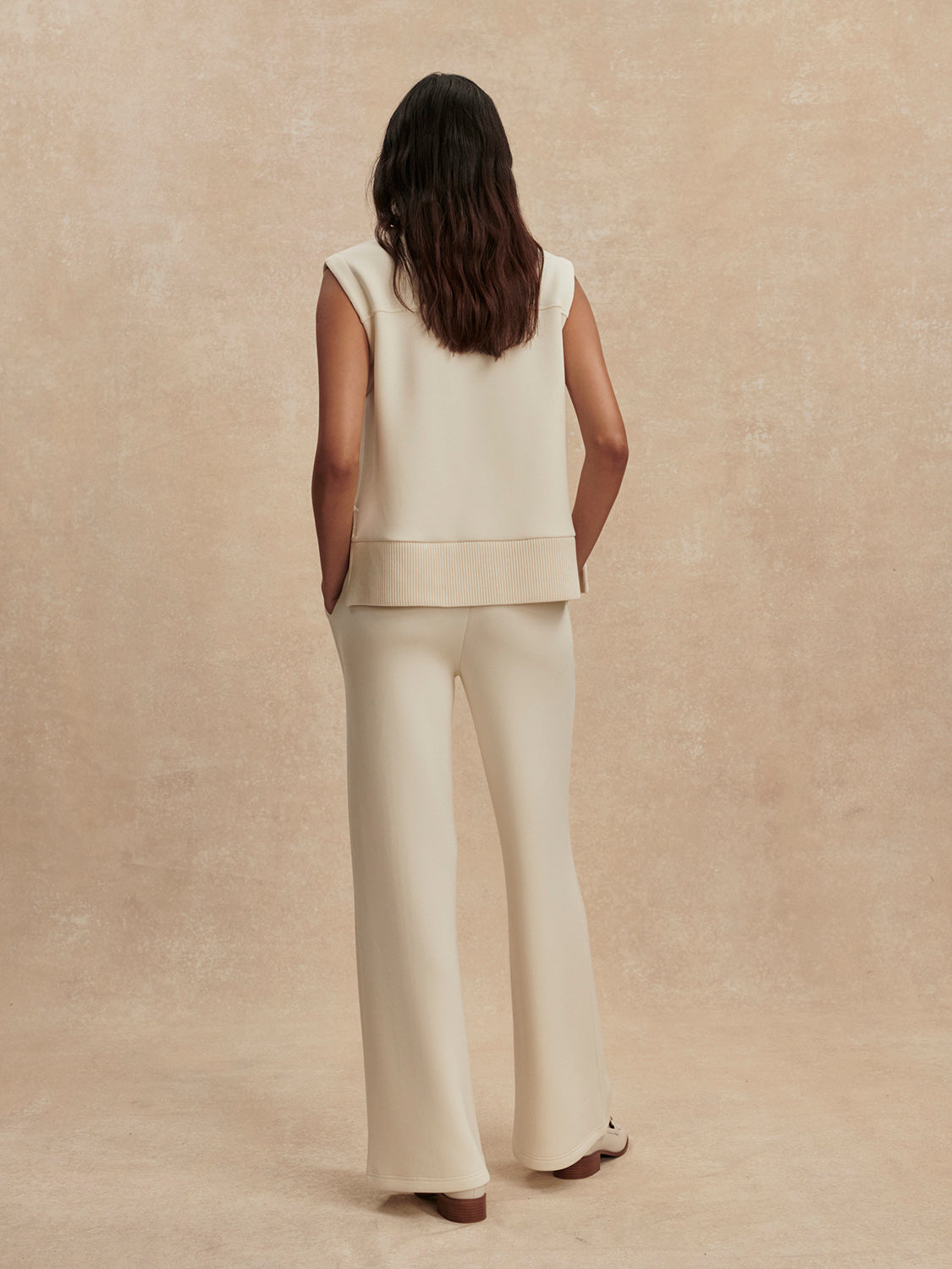 WIDE LEG PANT IN PRISTINE