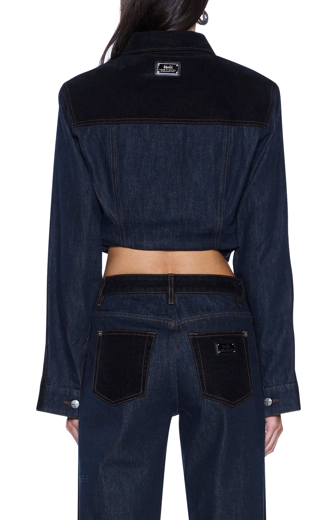 SLIM TRUCKER JACKET VIXEN SPLICED