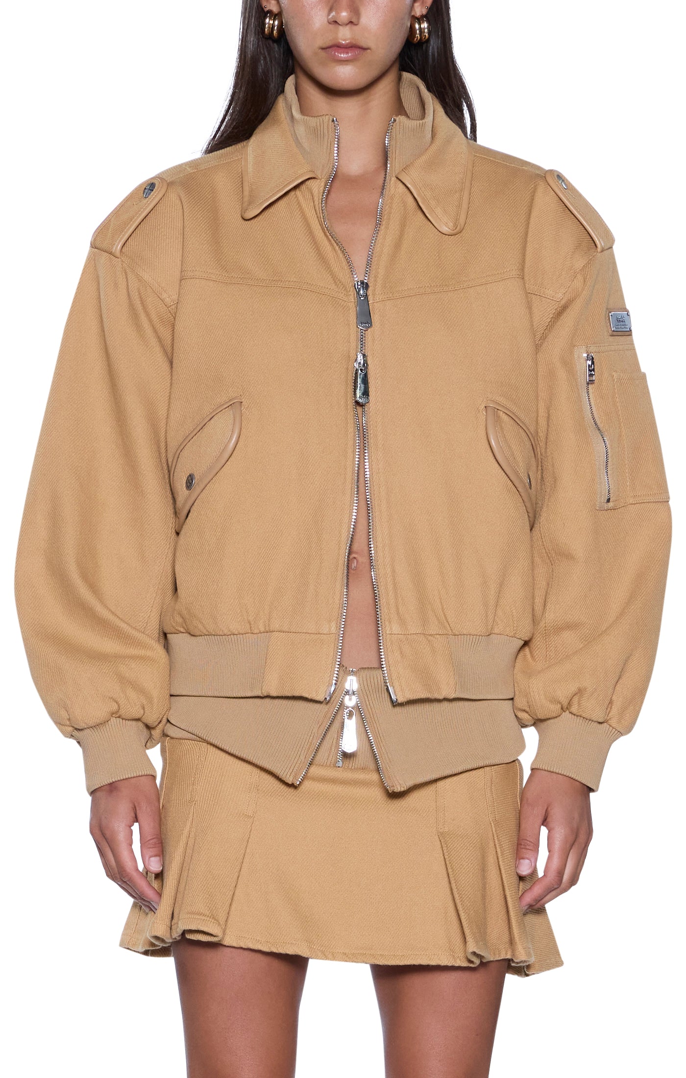 ODYSSEY BOMBER JACKET TAN